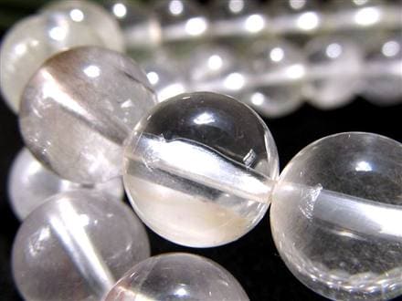 マニカラン産水晶 マニカランクォーツ ブレスレット ヒマラヤ 水晶