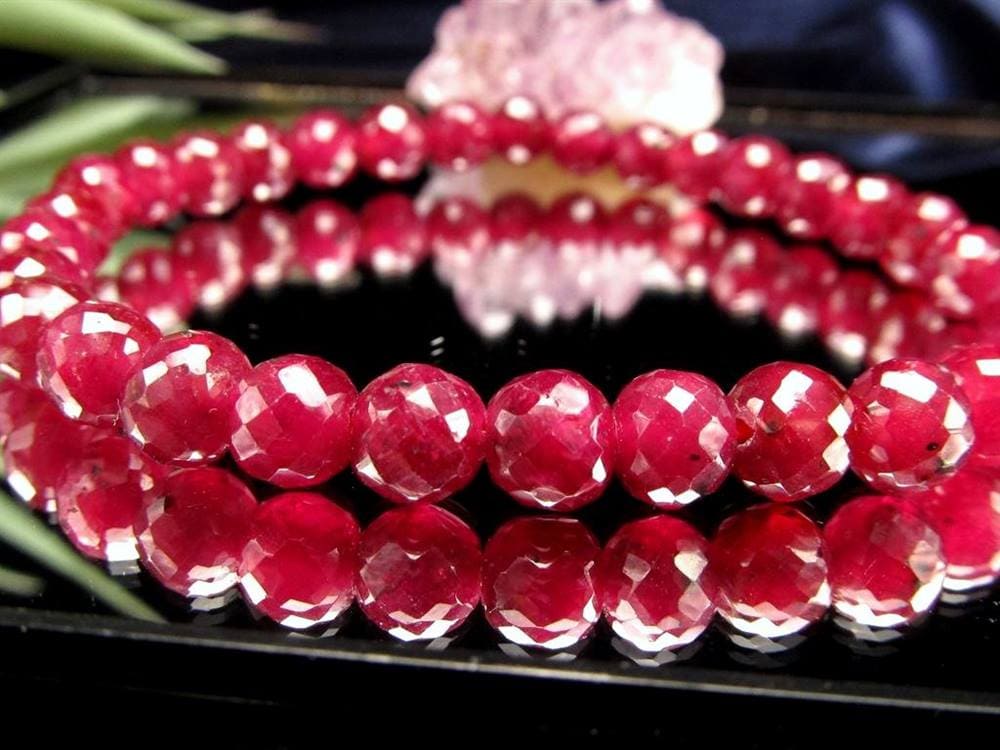 ルビー ブレスレット 宝石の女王 宝石質 ミャンマー産