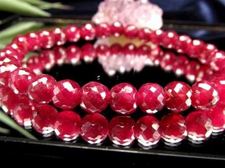 ルビー ブレスレット 宝石の女王 宝石質 ミャンマー産