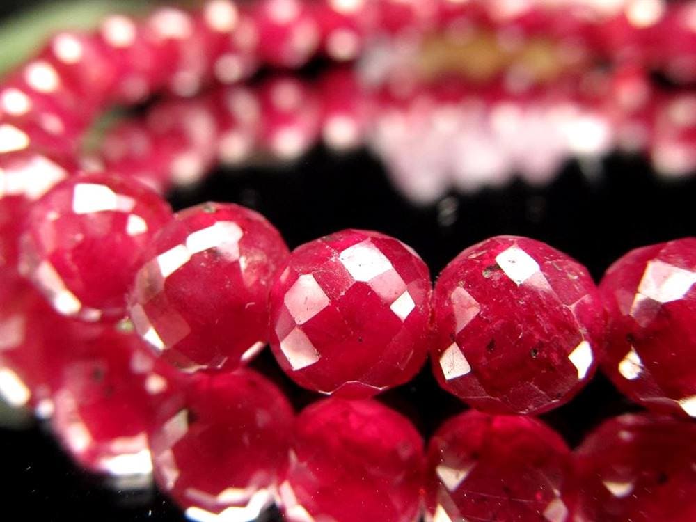 ルビー ブレスレット 宝石の女王 宝石質 ミャンマー産