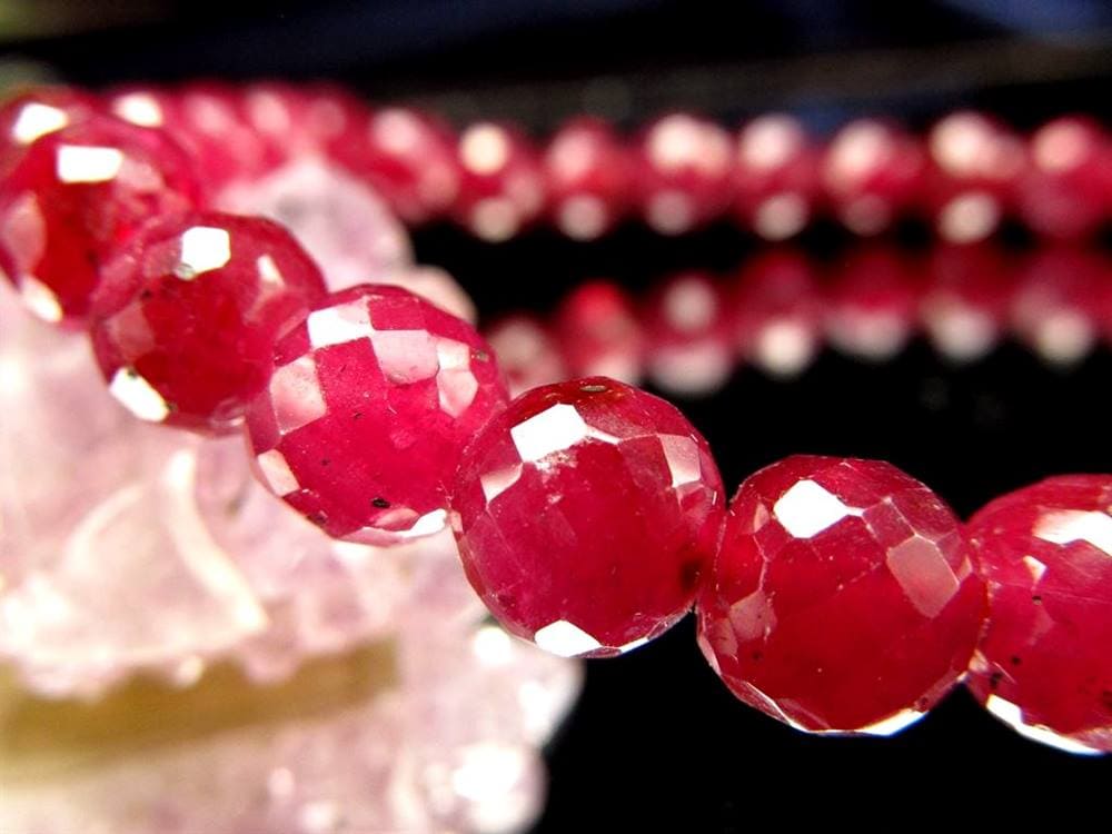 ルビー ブレスレット 宝石の女王 宝石質 ミャンマー産