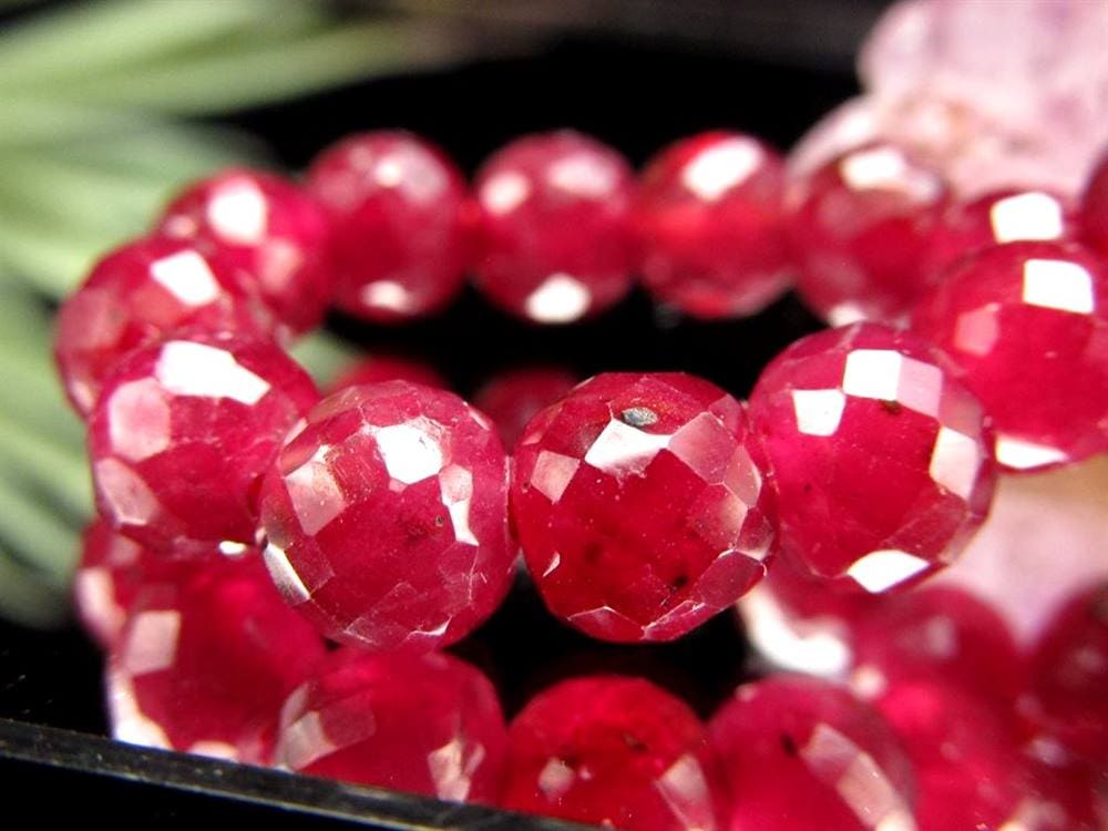 ルビー ブレスレット 宝石の女王 宝石質 ミャンマー産