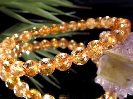 インペリアルトパーズ ブレスレット トパーズ 誕生石 宝石