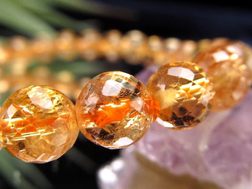 インペリアルトパーズ ブレスレット トパーズ 誕生石 宝石