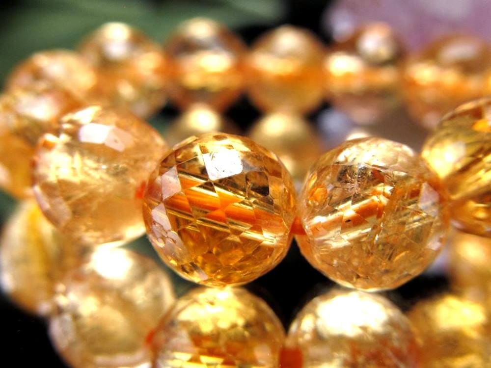 インペリアルトパーズ ブレスレット トパーズ 誕生石 宝石