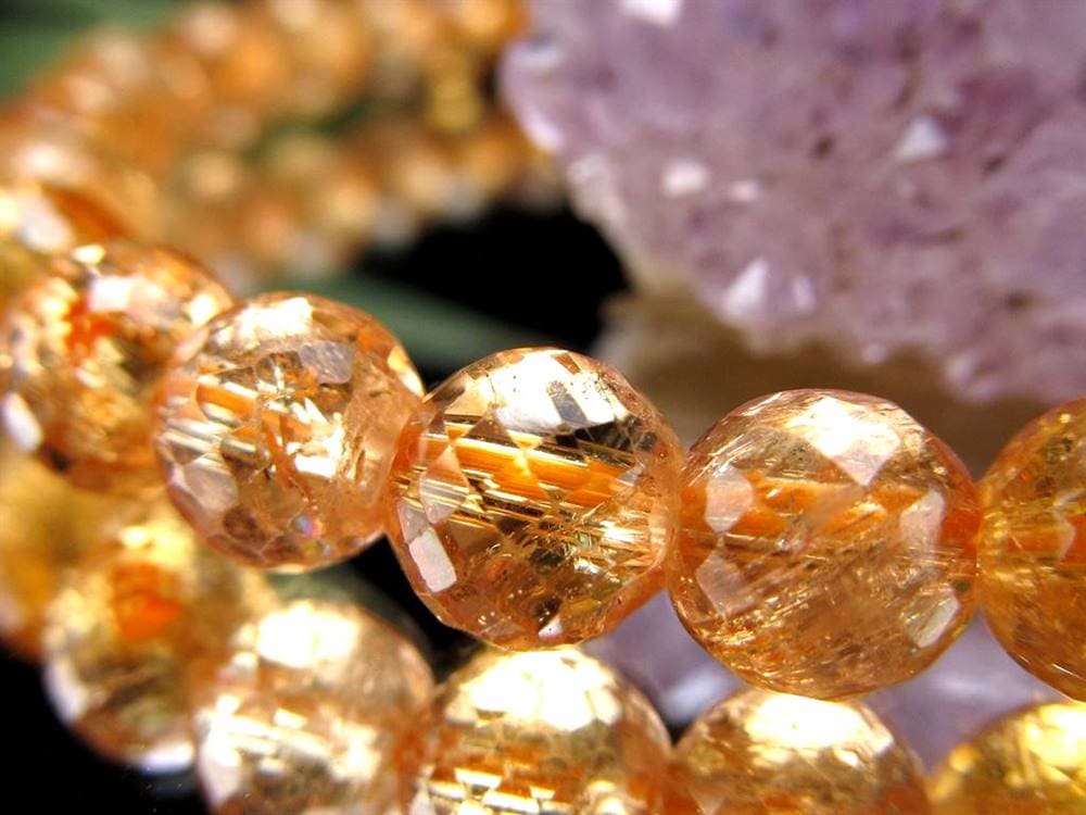 インペリアルトパーズ ブレスレット トパーズ 誕生石 宝石