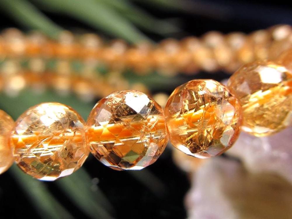 インペリアルトパーズ ブレスレット トパーズ 誕生石 宝石