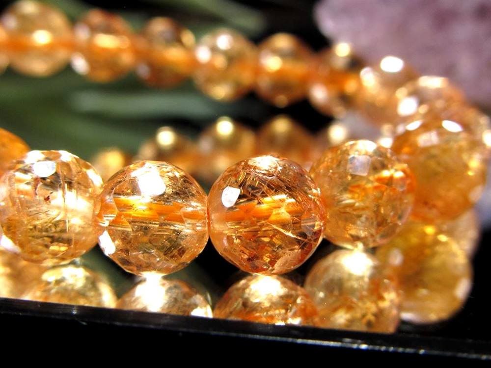 インペリアルトパーズ ブレスレット トパーズ 誕生石 宝石