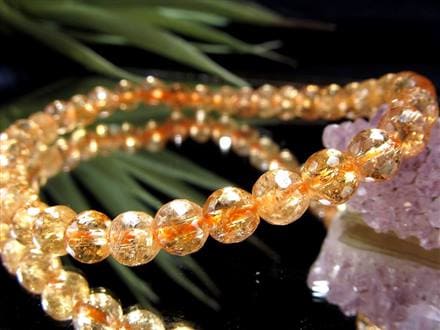 インペリアルトパーズ ブレスレット トパーズ 誕生石 宝石