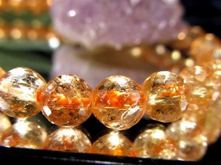 インペリアルトパーズ ブレスレット トパーズ 誕生石 宝石