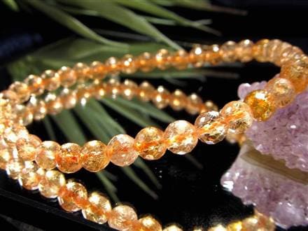 インペリアルトパーズ ブレスレット トパーズ 誕生石 宝石