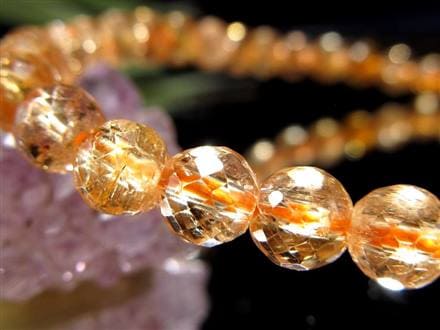 インペリアルトパーズ ブレスレット トパーズ 誕生石 宝石