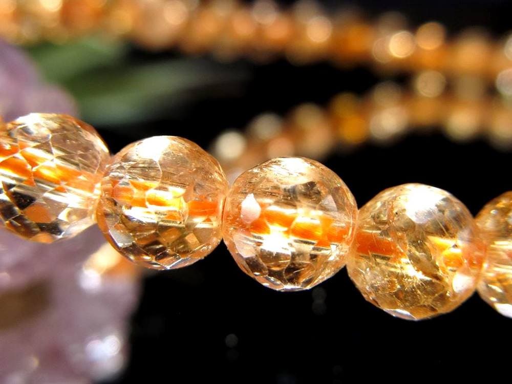 インペリアルトパーズ ブレスレット トパーズ 誕生石 宝石