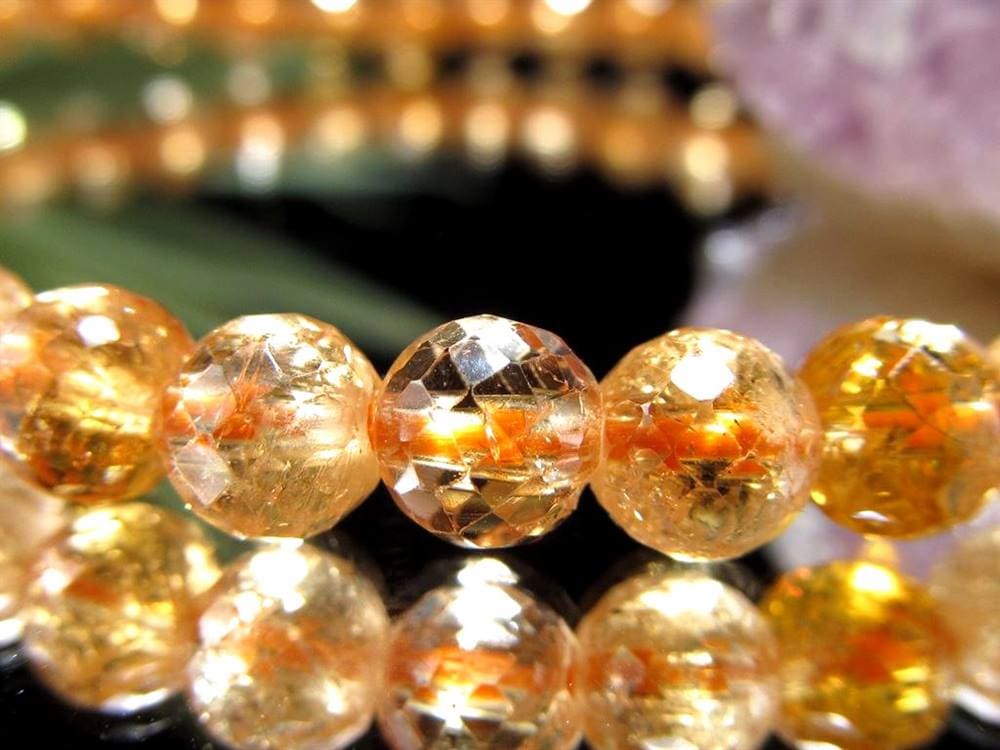 インペリアルトパーズ ブレスレット トパーズ 誕生石 宝石