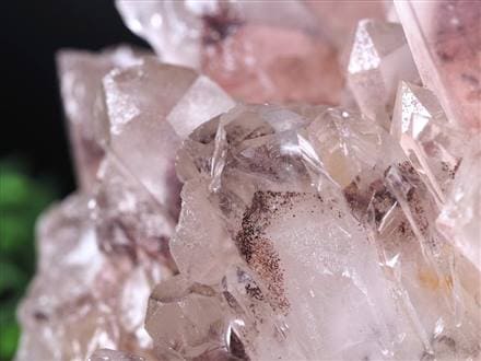 レッドファントム 赤幻影水晶 クラスター 原石 赤富士