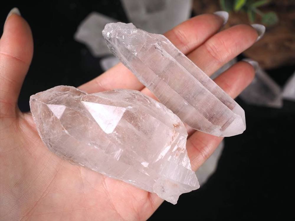 サインジ渓谷産 ヒマラヤ水晶 ポイント 原石 詰め合わせ