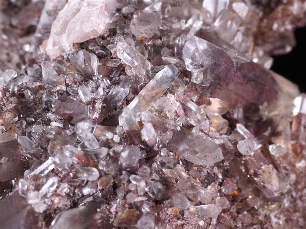 レッドファントム水晶クラスター 赤幻影水晶 赤富士クラスター 南インド カルール地区産 レッドファントムクラスター