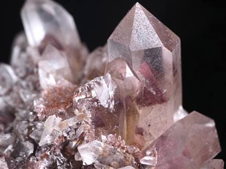 レッドファントム水晶クラスター 赤幻影水晶 赤富士クラスター 南インド カルール地区産 レッドファントムクラスター