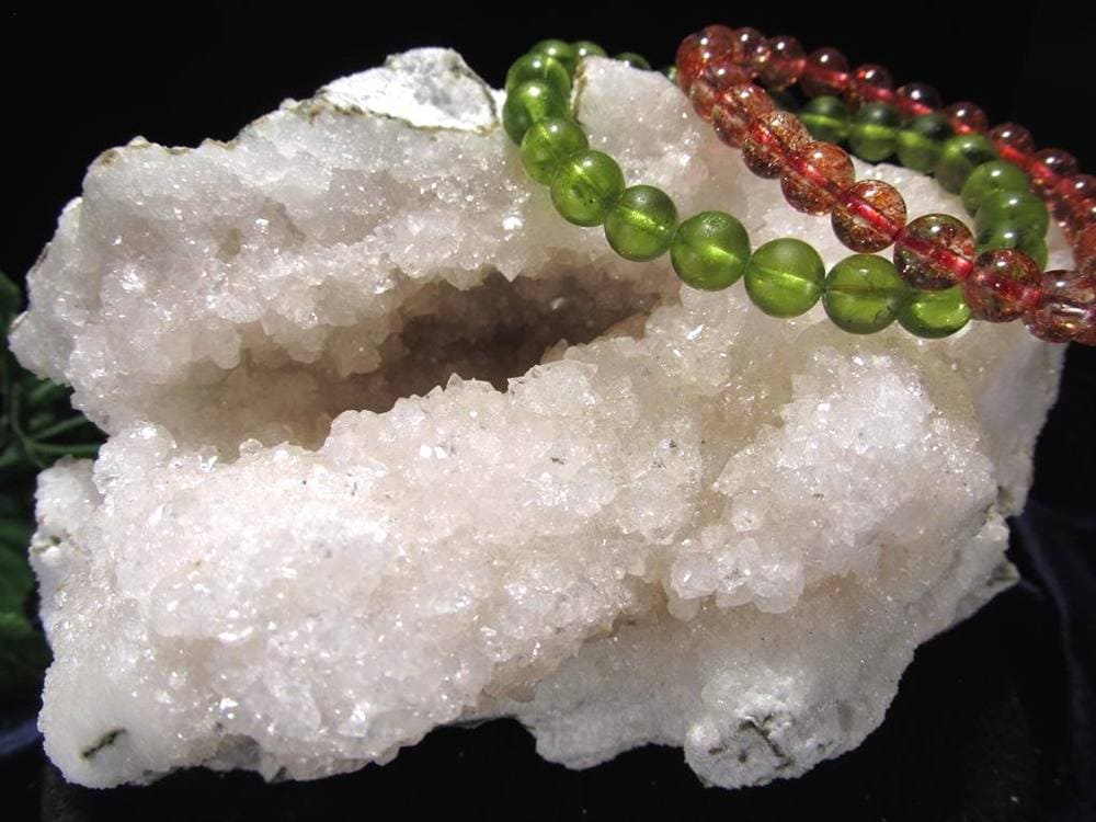 アポフィライト 魚眼石 クラスター 原石 ゼオライト