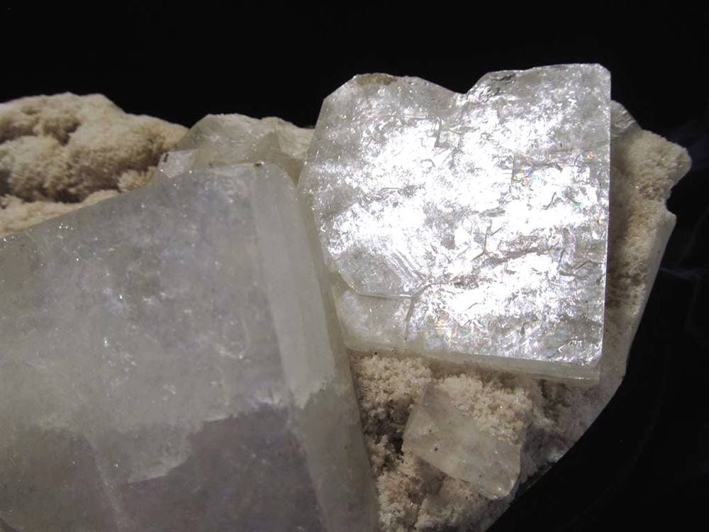 アポフィライト 魚眼石 クラスター 原石 ゼオライト