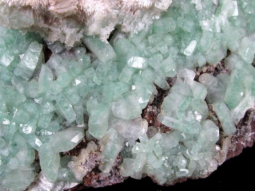 アポフィライト 魚眼石 クラスター 原石 ゼオライト