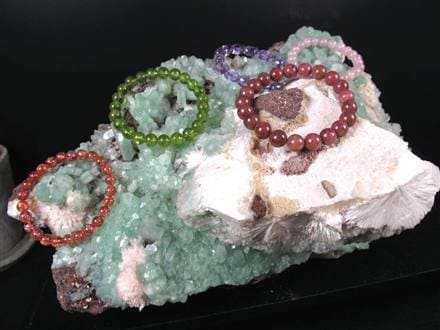 アポフィライト 魚眼石 クラスター 原石 ゼオライト