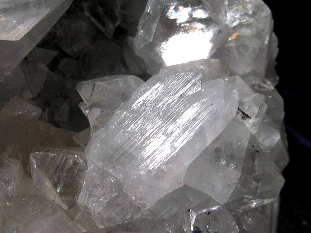 アポフィライト 魚眼石 クラスター 原石 ゼオライト