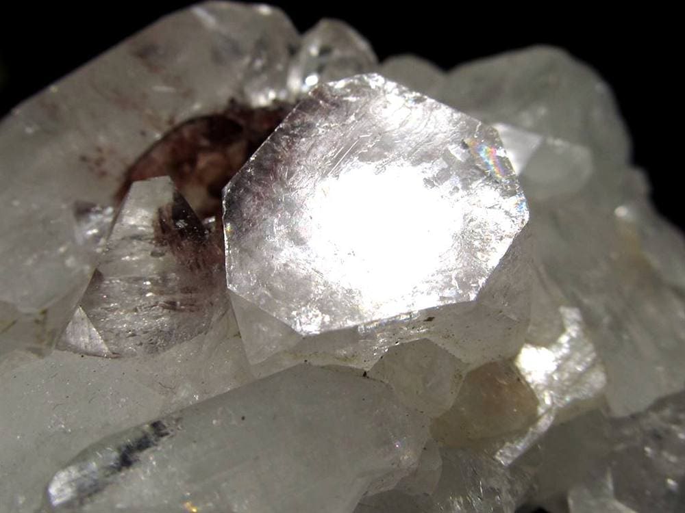 アポフィライト 魚眼石 クラスター 原石 ゼオライト