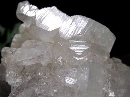 アポフィライト 魚眼石 クラスター 原石 ゼオライト