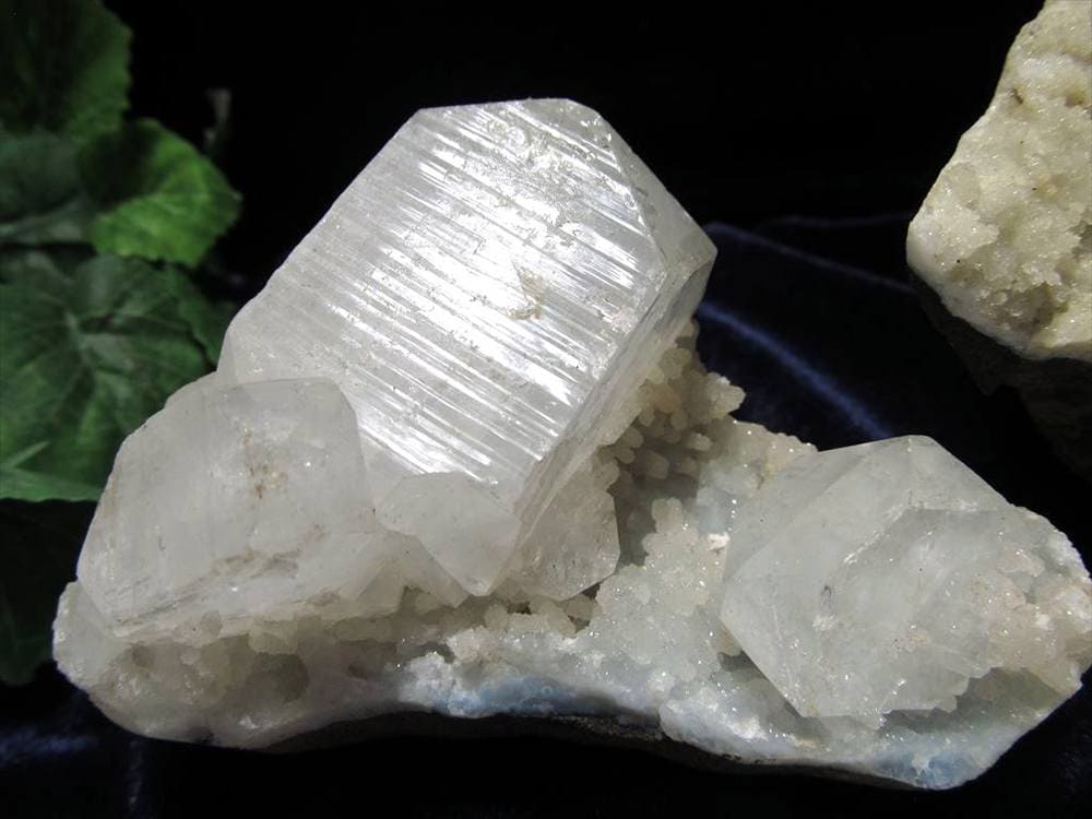 クラスターセット アポフィライト スティルバイト ヒューランダイト クラスター 詰め合わせ