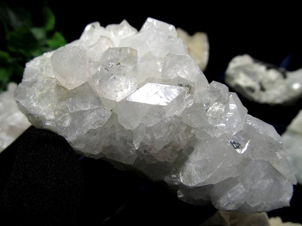 クラスターセット アポフィライト スティルバイト ヒューランダイト クラスター 詰め合わせ