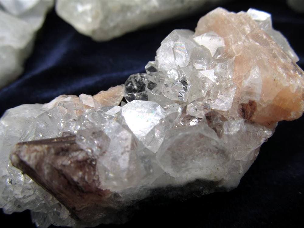 クラスターセット アポフィライト スティルバイト ヒューランダイト クラスター 詰め合わせ