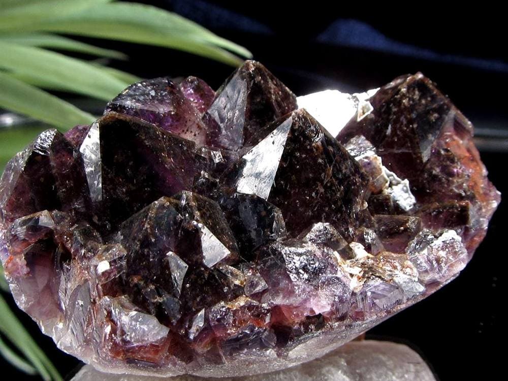 アメジスト 紫水晶 クラスター インド・マハーラーシュトラ州産 原石