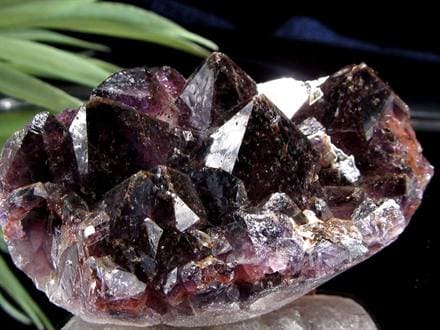 アメジスト 紫水晶 クラスター インド・マハーラーシュトラ州産 原石