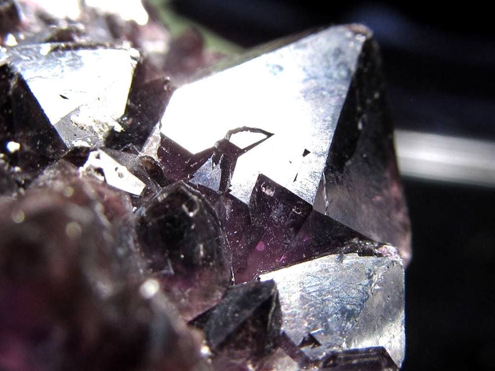 アメジスト 紫水晶 クラスター インド・マハーラーシュトラ州産 原石
