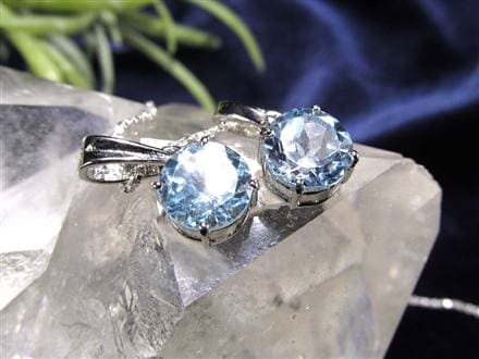 スイスブルートパーズ ペンダントトップ Silver925 シルバー トパーズ