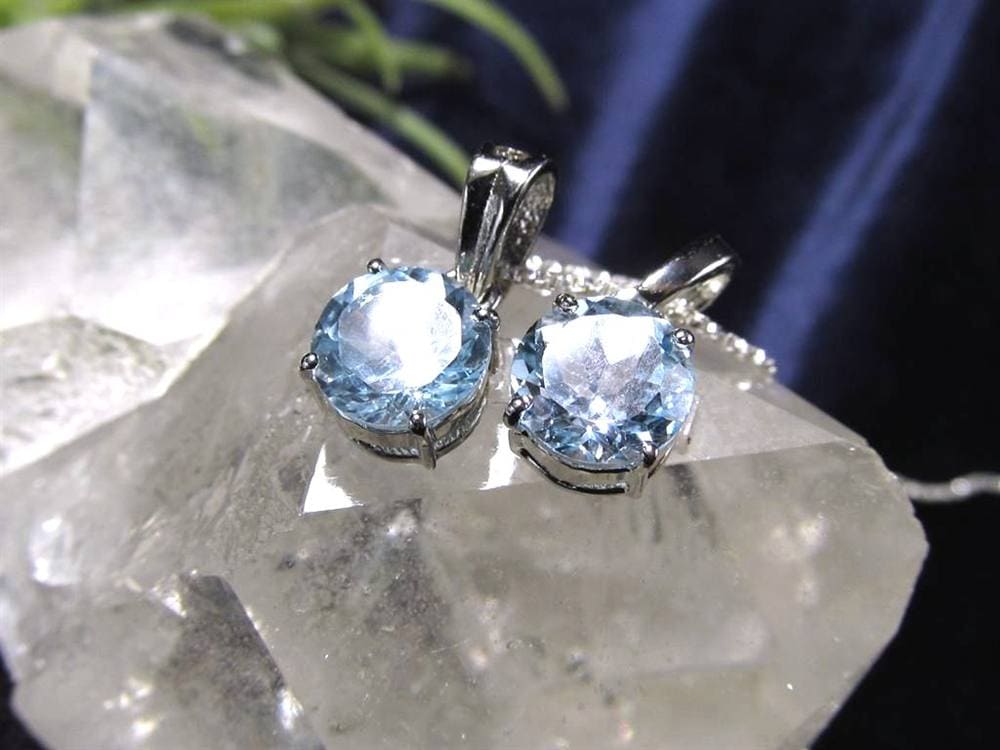 スイスブルートパーズ ペンダントトップ Silver925 シルバー トパーズ