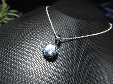 スイスブルートパーズ ペンダントトップ Silver925 シルバー トパーズ