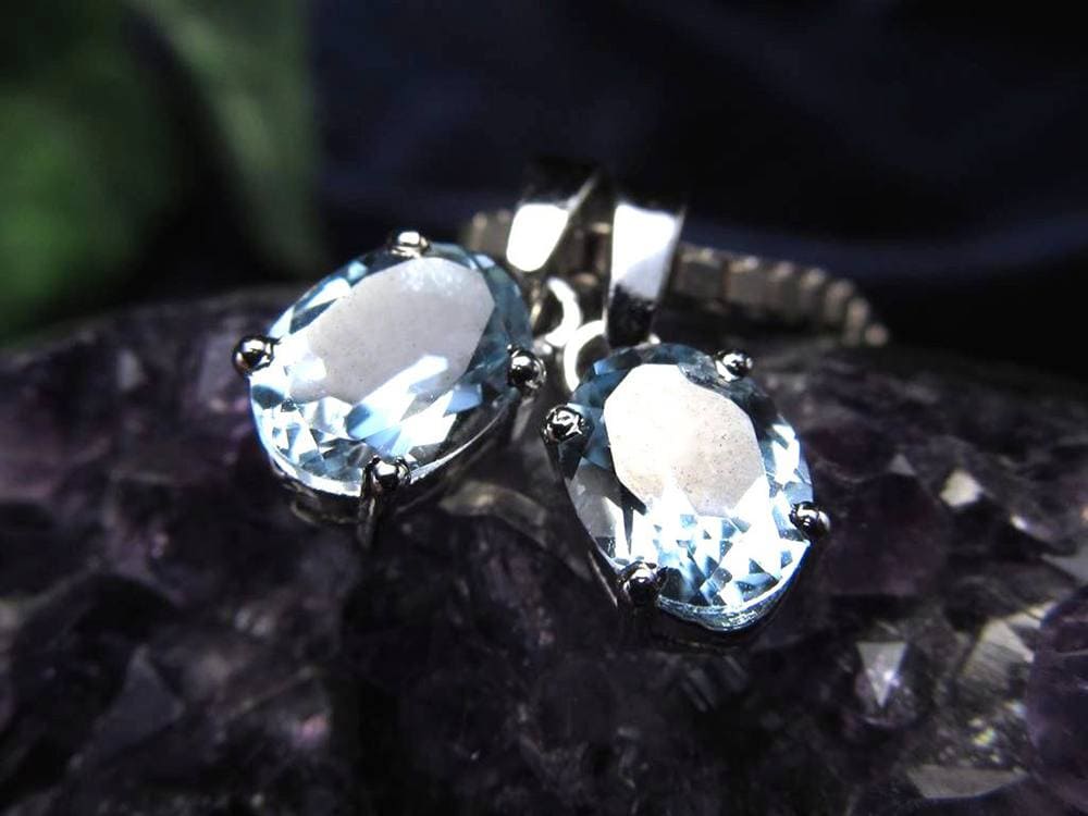 スイスブルートパーズ ペンダントトップ Silver925 シルバー トパーズ