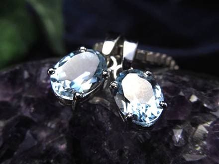 スイスブルートパーズ ペンダントトップ Silver925 シルバー トパーズ