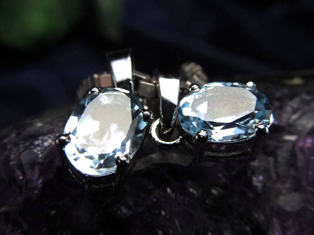 スイスブルートパーズ ペンダントトップ Silver925 シルバー トパーズ