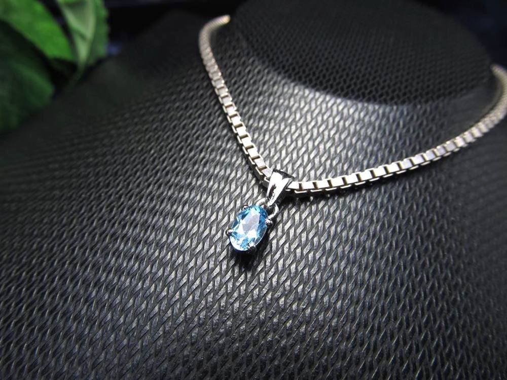 スイスブルートパーズ ペンダントトップ Silver925 シルバー トパーズ