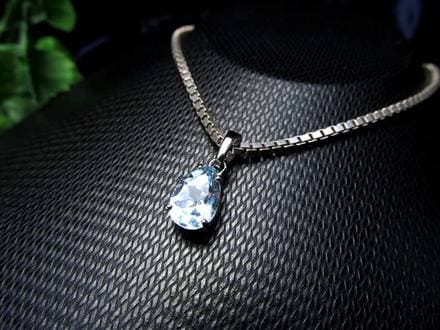 スイスブルートパーズ ペンダントトップ Silver925 シルバー トパーズ