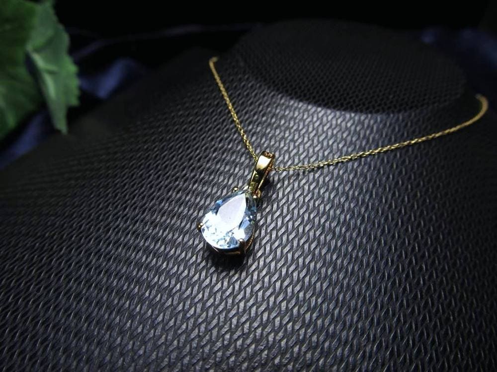 スイスブルートパーズ ペンダントトップ Silver925 シルバー トパーズ