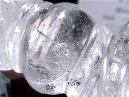 水晶 プルパ 金剛杭 クリスタルプルパ 置物