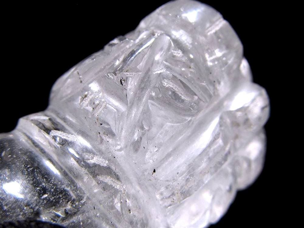 水晶 プルパ 金剛杭 クリスタルプルパ 置物