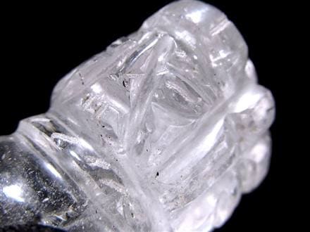 水晶 プルパ 金剛杭 クリスタルプルパ 置物