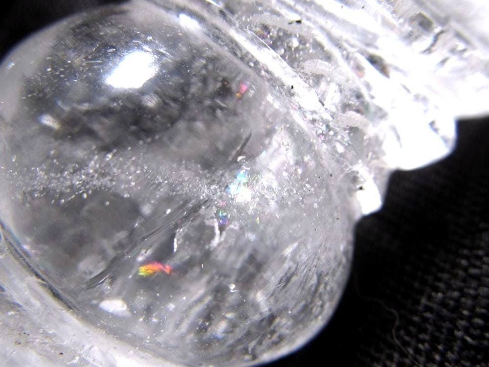 水晶 プルパ 金剛杭 クリスタルプルパ 置物