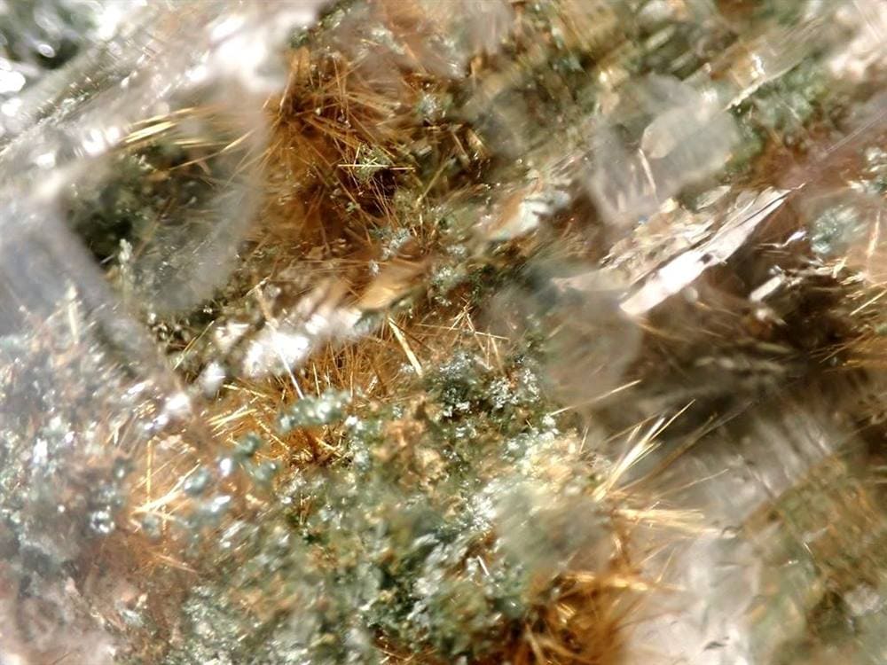 マニハール産 ヒマラヤ マニハール産水晶 水晶クラスター ゴールドルチル