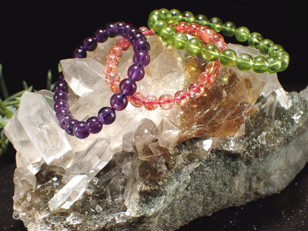 マニハール産 ヒマラヤ マニハール産水晶 水晶クラスター ゴールドルチル